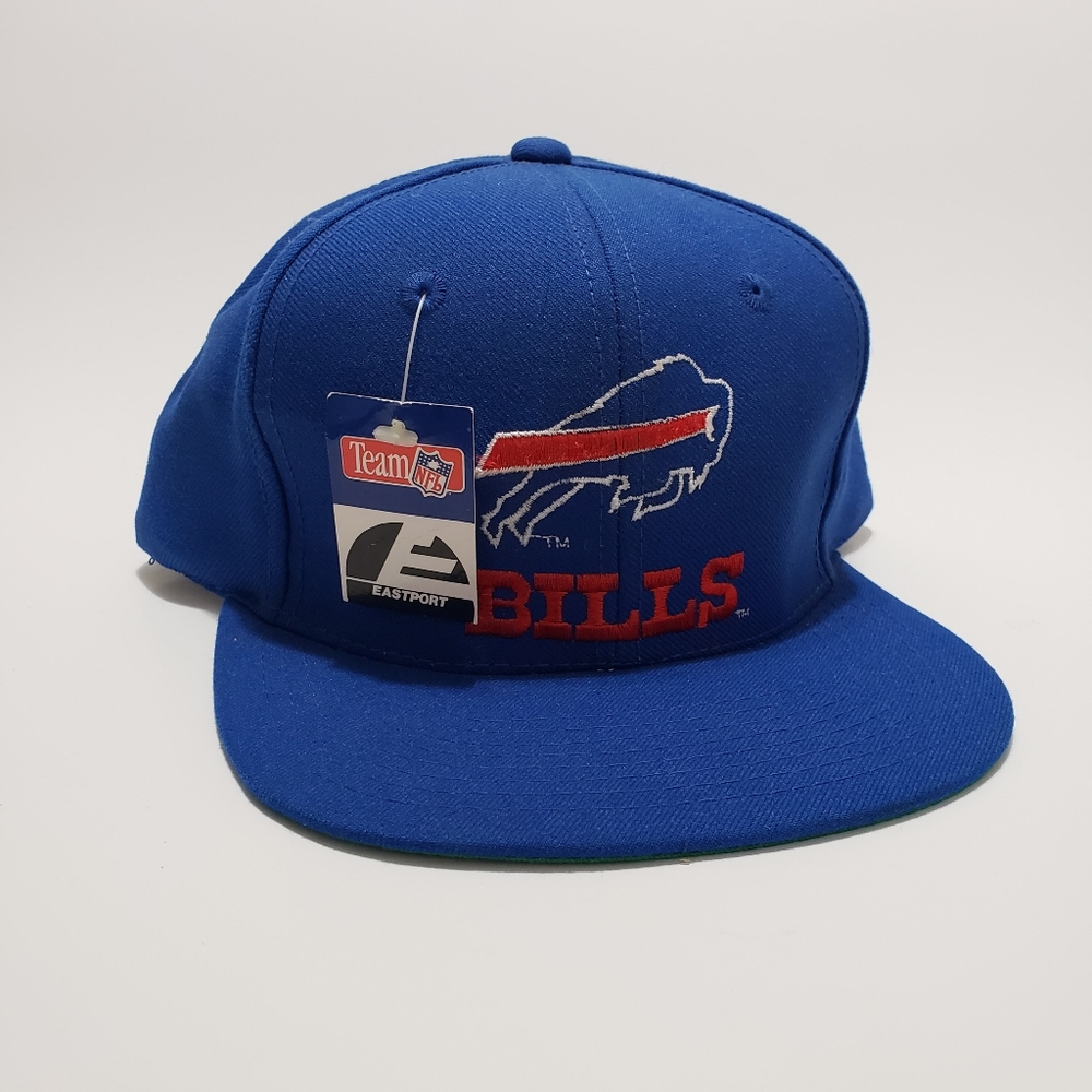 Vintage NOS N.Y. Buffalo Bills Snapback Blue Hat